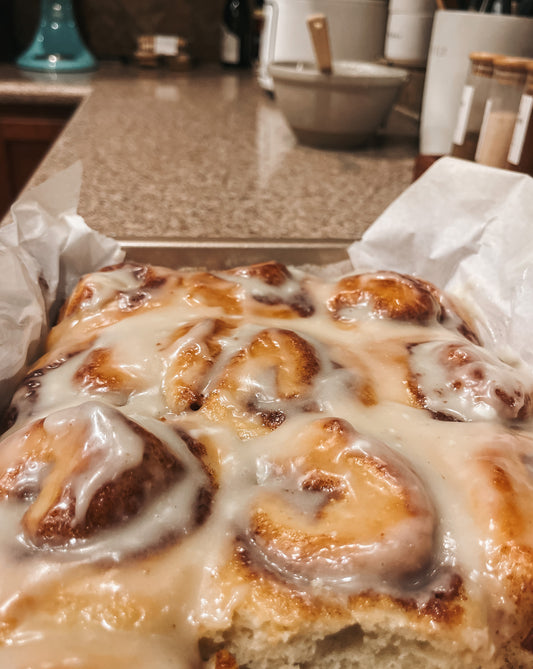 Sourdough Cinnamon Rolls