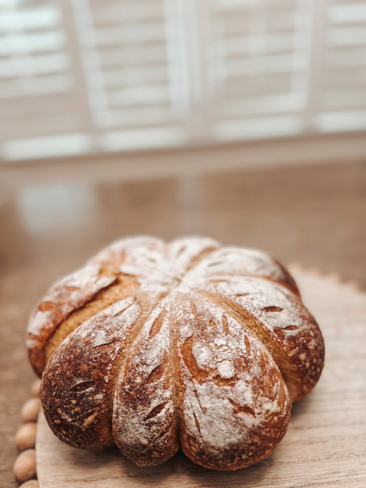 Pumpkin Spice Sourdough Boule